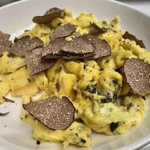 Truffle Scrambled Eggs