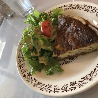 QUICHE GOAT CHEESE SPINACH