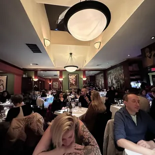 Inside the restaurant