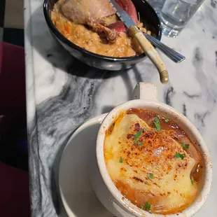 Three Onion Soup Cassoulet