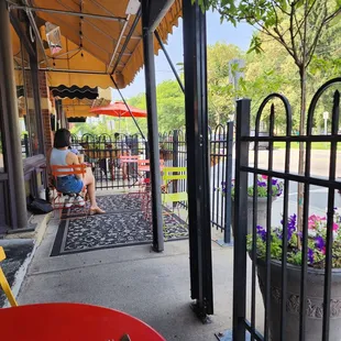 Quaint patio