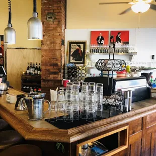 Bar area