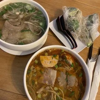 26. Pho well done flank, well done brisket, tendon and tripe.- Pho Nam Gau Gan Sach
