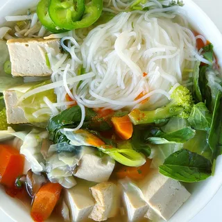 7. Pho Chay (Tofu and Vegetable Pho)