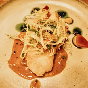 Halibut Cheek Meunière