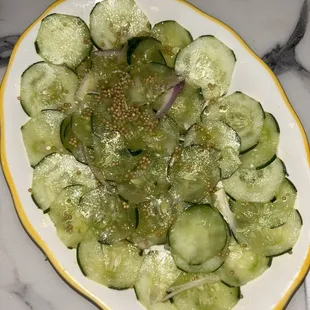 Cucumber salad