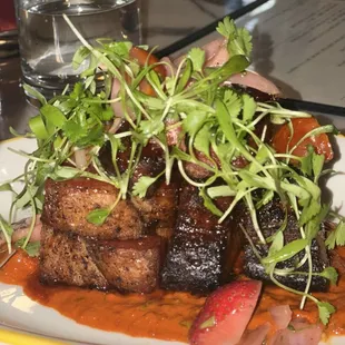 Pork Belly Lollipops