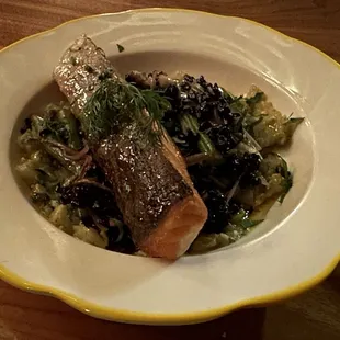 Ginger Honey Salmon Bowl