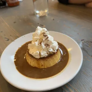 Coffee flan