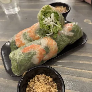 Shrimp spring roll