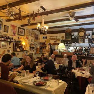 View from our table.