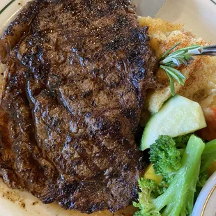 Coffee Rubbed Ribeye Steak