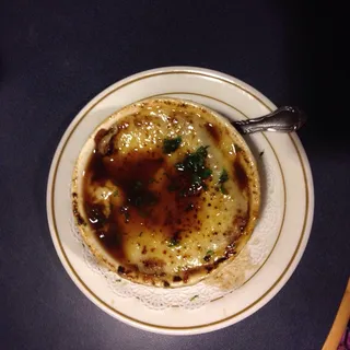 French Onion Au Gratin Soup Dinner