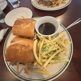 French Dip Sandwich Dinner