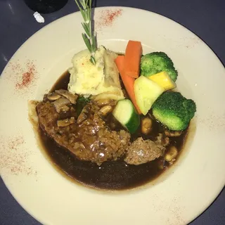 Meatloaf Bordelaise Lunch