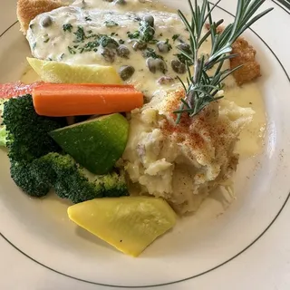 Panko Crusted Sole Lunch