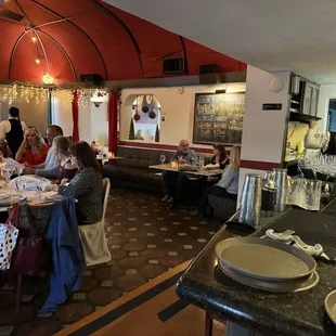 Area for tapas