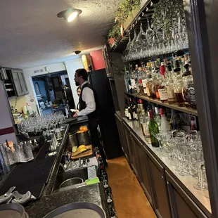 The bar