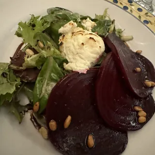 Roasted Beets au Chevre