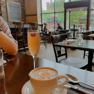 Mulberry Sparkling Gin &amp; hot cocoa