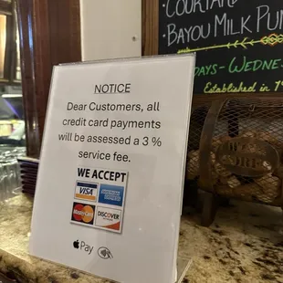 Bar info (pic taken 09/27/2024)