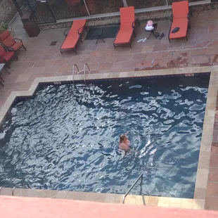 Pool and patio.