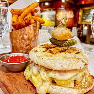 French Onion Soup Burger