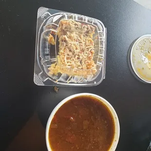 Chicken and sausage gumbo and old fashioned cajun cake!