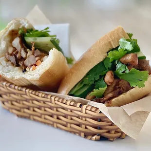 Lemongrass Chicken Banh Mi