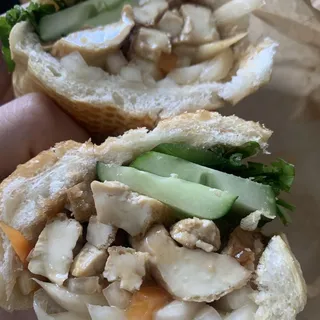Lemongrass Tofu Sandwich