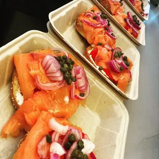 Salmon Bagel