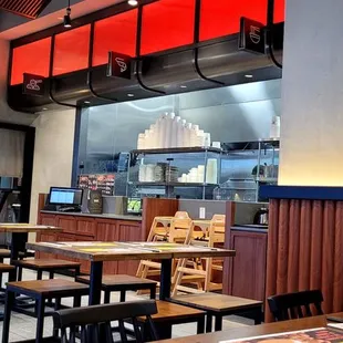 Inside with view to small kitchen