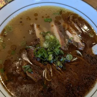 B4. Spicy Braised Scallion Soy Chicken