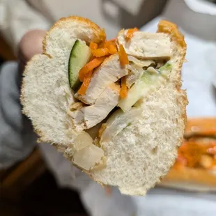 banh mi chay (w. tofu)