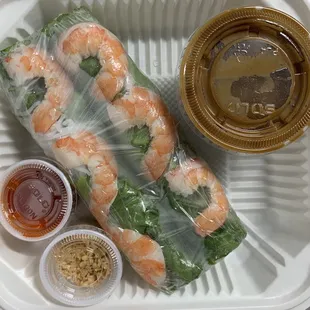 2 Piece Shrimp Rolls
