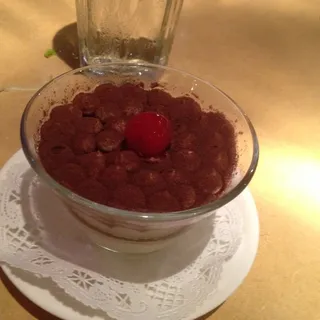 Tiramisu in a Glass Cup