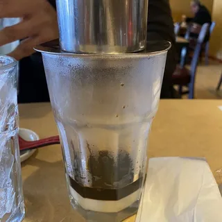 Vietnamese Drip Coffee with Condensed Milk
