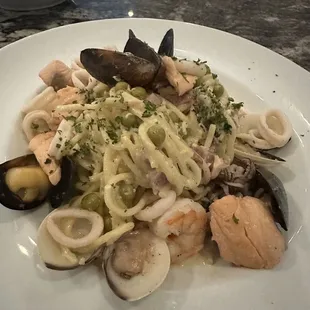 Seafood Carbonara