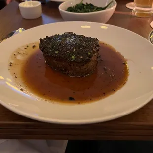 Filet Mignon Au Poivre