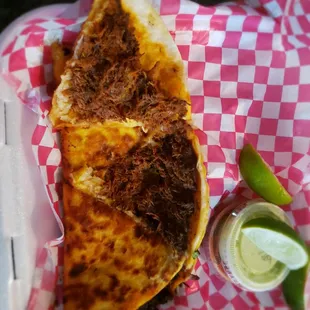 No onions, no cilantro, almost no cheese.