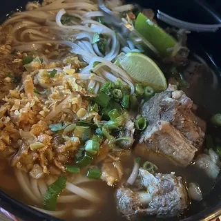 Thai Oxtail and Meat Ball Noodle Soup