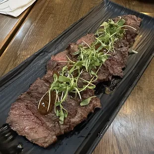 steak, food