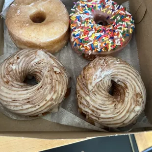 a box of doughnuts