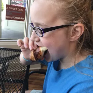 11 year old approval of the croissant! &quot;It was all yummy&quot;
