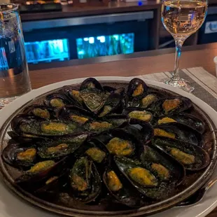 Moules provencal