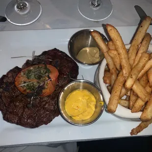 steak, food