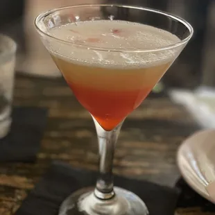 Cocktail was ok but perfect for indecisive drinkers