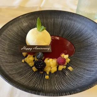 Lemon mousse