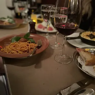 Spaghetti and Meatballs