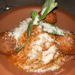 Spaghetti and Meatballs